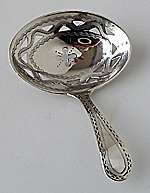 Silver caddy spoon