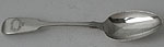 George IV Fiddle pattern dessert spoon London 1829 William Eaton Sessions House Clerkenwell
