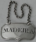 George III wine label Madeira London 1798 Smith Hayter