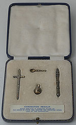 Edward  VII/George V miniature Royal regalia circa 1902 or 1910