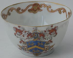 Chinese Export tea bowl armorial smyth(e) circa 1790