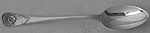 George III Rose front and back teaspoon London circa 1770 William London