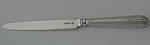 George III dessert knife silver blade duty drawback London 1784 Moses Brent