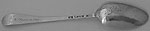Hanoverian Scroll back tablespoon London 1777 Thomas Northcote