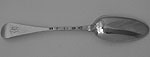 George II Hanoverian tablespoon Newcastle 1737 Isaac Cookson