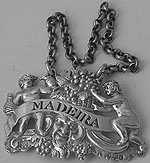 William IV cast wine label two putti silenus MADEIRA London 1834 Charles Reily George Storer