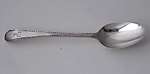 George III Feather-edge teaspoon London circa 1780 Hester Bateman