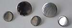5 George III buttons London 1766-1771 Jane Dorrell and Richard May