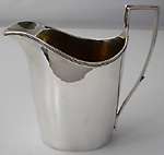 George III milk jug London 1796 Chawner Emes