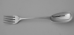 George III combined spoon fork London 1795 Northcote Bourne