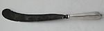 William III Queen Anne cannon handled knife circa 1720