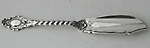 Victorian solomonic column butterknife London 1860 Francis Higgins