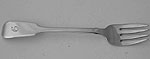 William IV Fiddle pattern pickle fork Exeter 1837 William Welch